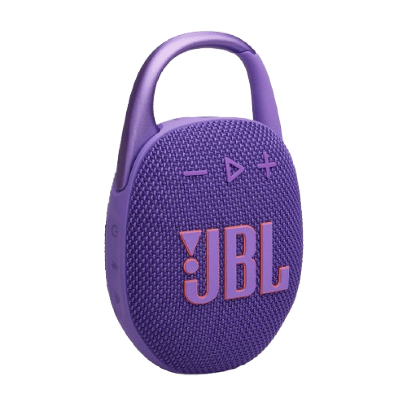 JBL Clip 5 Wireless Ultra Portable Bluetooth Speaker | 7 W | Dust & Waterproof | Purple | JBLCLIP5PUR
