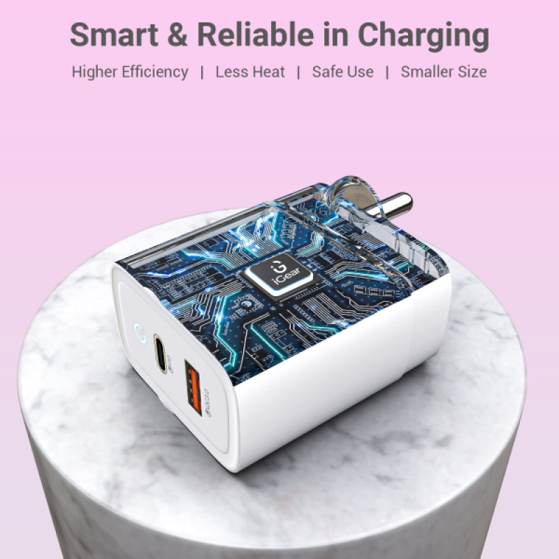 iGear Core 33 | 33W Fast Charger | White iGear Core 33 | 33W Fast Charger | White