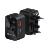 Portronics Juicemate Universal Travel Adapter | 20W Type C PD Output | 18W Portronics Juicemate Universal Travel Adapter | 20W Type C PD Output | 18W