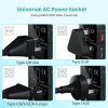 Portronics Juicemate Universal Travel Adapter | 20W Type C PD Output | 18W Portronics Juicemate Universal Travel Adapter | 20W Type C PD Output | 18W