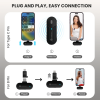 Portronics Vlogmate 2 Earbuds | Dual Microphone | Black