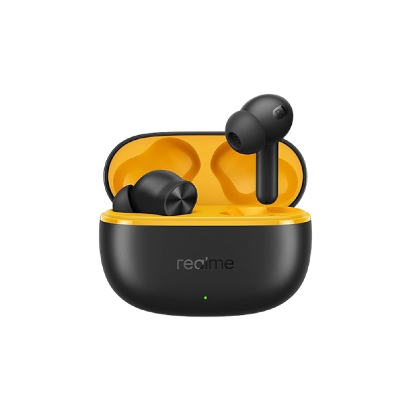 realme Buds T200 Lite Bluetooth in Ear Earbuds | 4 Mic | Google Fast Pair | Volt Black realme Buds T200 Lite Bluetooth in Ear Earbuds | 4 Mic | Google Fast Pair | Volt Black