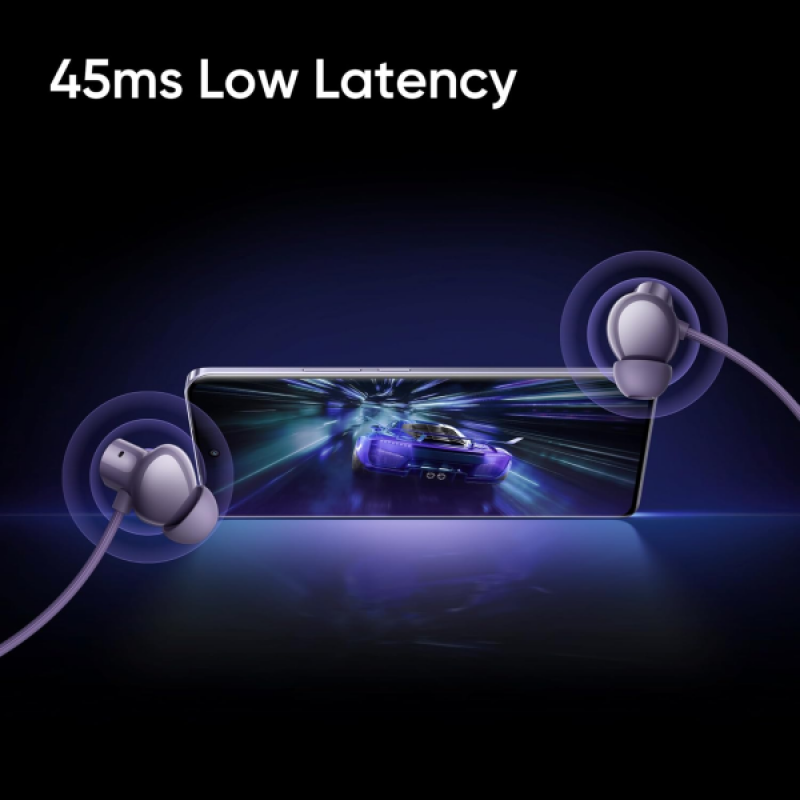 realme Buds Wireless 5 ANC Neckband | 50dB ANC | 13.6mm | Midnight Black realme Buds Wireless 5 ANC Neckband | 50dB ANC | 13.6mm | Midnight Black