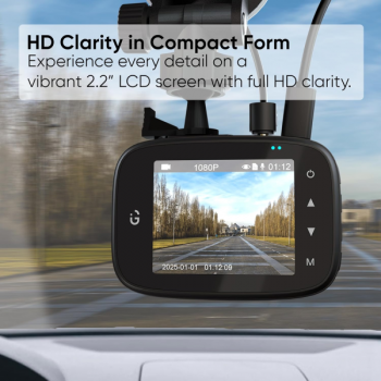 iGear VueCam Full HD 1080P Car Dash Cam | Parking Mod | 64GB Micro SD