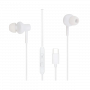Lapcare C buds type C Wired Earbuds | White | LBD-159