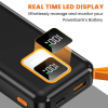 Lapcare Orange Power Bank with Wake Up Button | 10000 mAh  |  LPB-513