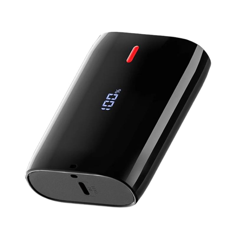 boAt EnergyShroom PB300 Air Pocket Size Power Bank | 10000 mAh | 22.5W | Carbon Black boAt EnergyShroom PB300 Air Pocket Size Power Bank | 10000 mAh | 22.5W | Carbon Black