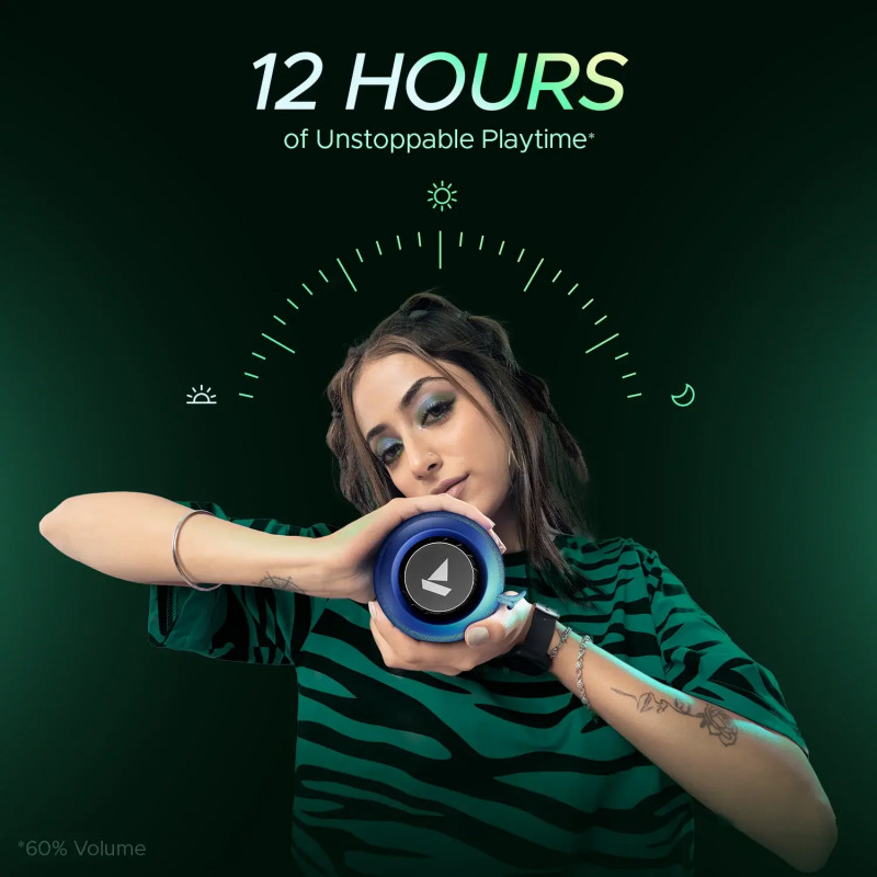 boAt Stone 350 Pro Bluetooth Speaker | 14 W | Vibing Blue