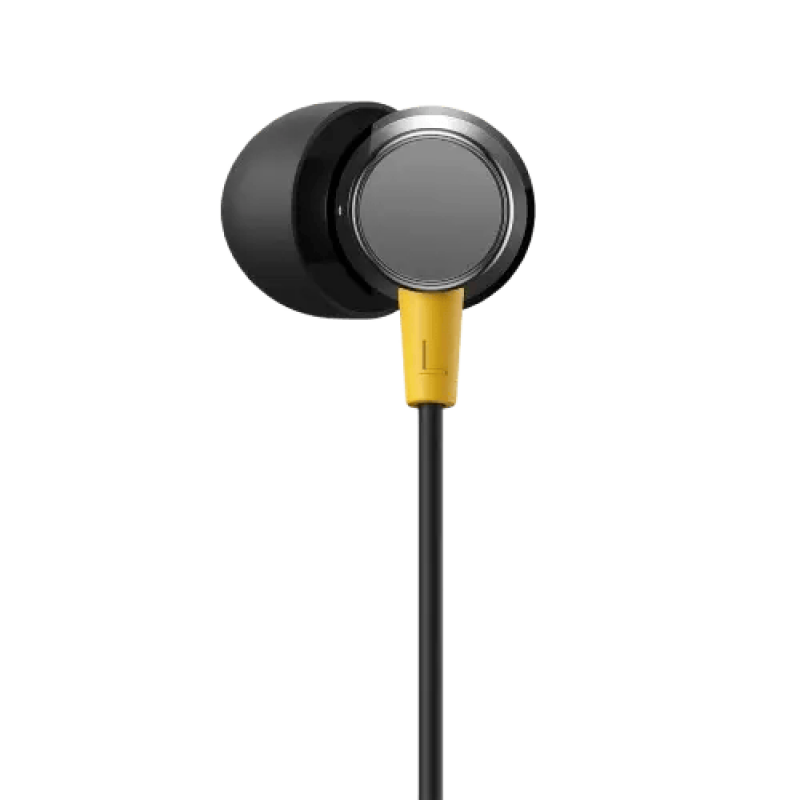 realme Buds 3 Wired in Ear Earphones with Mic | 3.5 mm | Black realme Buds 3 Wired in Ear Earphones with Mic | 3.5 mm | Black