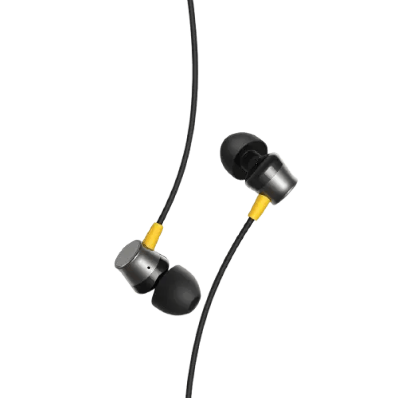 realme Buds 3 Wired in Ear Earphones with Mic | 3.5 mm | Black realme Buds 3 Wired in Ear Earphones with Mic | 3.5 mm | Black