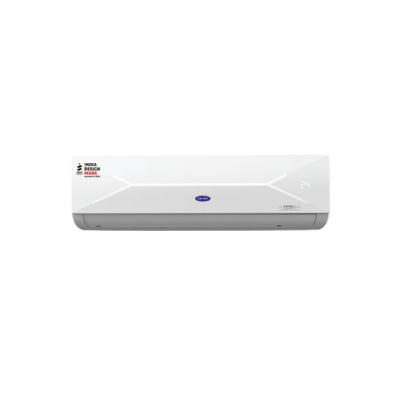 Carrier 12K XCEL Lumo FXI Alpha Hybridget Air Conditioner | 1 Ton | 3 Star | White Carrier 12K XCEL Lumo FXI Alpha Hybridget Air Conditioner | 1 Ton | 3 Star | White