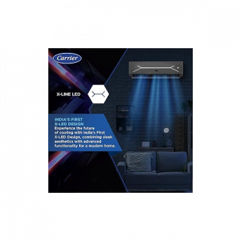 Carrier 19K XCEL LUMO FXi ALPHA HYBRIDJET Split Air Conditioner | 1.5 Ton | 3 Star | White