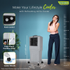 Symphony HiFlo 40 Personal Air Cooler | 40L | Light Grey Symphony HiFlo 40 Personal Air Cooler | 40L | Light Grey
