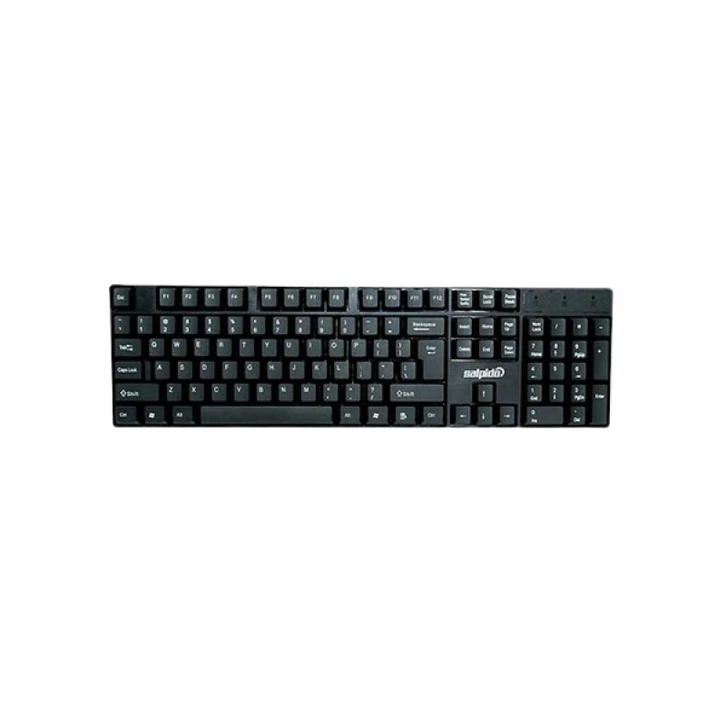 Salpido Wired Keyboard and Mouse Combo with Mute Button Design | Wired USB Multi-device Keyboard | Black Salpido Wired Keyboard and Mouse Combo with Mute Button Design | Wired USB Multi-device Keyboard | Black