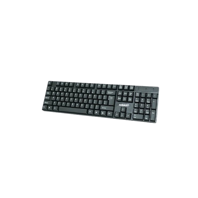 Salpido Wired Keyboard and Mouse Combo with Mute Button Design | Wired USB Multi-device Keyboard | Black Salpido Wired Keyboard and Mouse Combo with Mute Button Design | Wired USB Multi-device Keyboard | Black