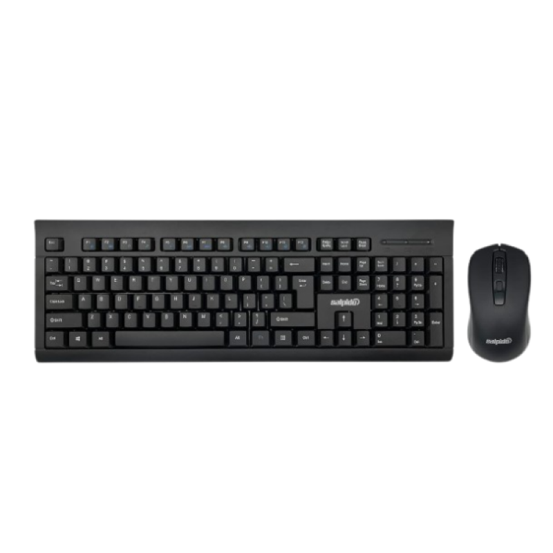 Salpido G 110 Wireless Multimedia Keyboard and Mouse Combo | 2.4G | Black Salpido G 110 Wireless Multimedia Keyboard and Mouse Combo | 2.4G | Black