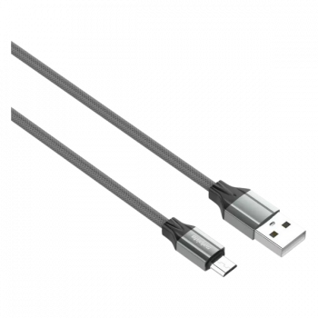 Salpido Micro USB Cable | 2 m | Compatible with All Phones With Micro USB Port | Black | LS 442