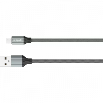 Salpido Micro USB Cable | 2 m | Compatible with All Phones With Micro USB Port | Black | LS 442