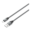 Salpido Micro USB Cable | 2 m | Compatible with All Phones With Micro USB Port | Black | LS 442
