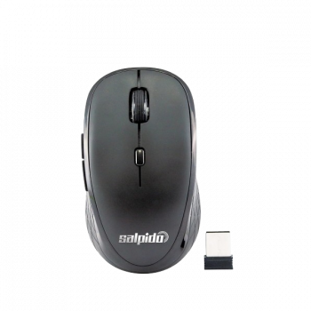 Salpido Rechargeable Wireless Mouse | 2.4GHZ | Black | RWM1