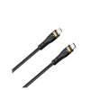 Salpido Crystal Dual Quick Charge 30W USB C to Lightning Cable | 1M PD Fast Charge | SDC 44 C L