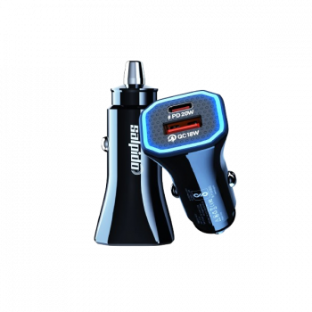 Salpido Vitor Series Dualpower Car Charger | 30W Led | GD-WC-20