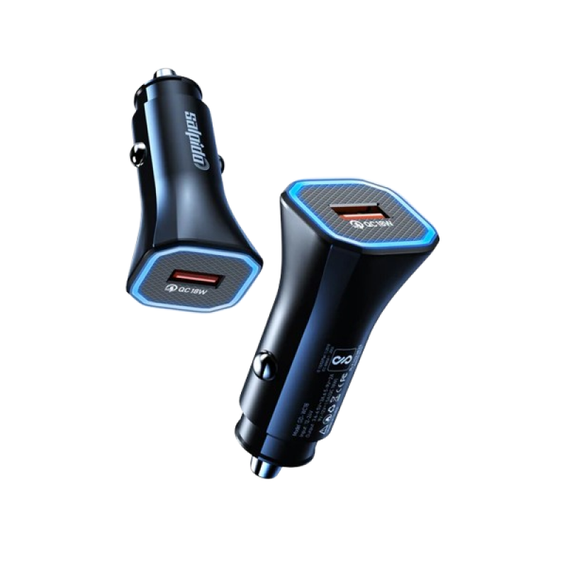 SALPIDO ALIEN SERIES CAR CHARGER QC 18W GD-WC18 SALPIDO ALIEN SERIES CAR CHARGER QC 18W GD-WC18