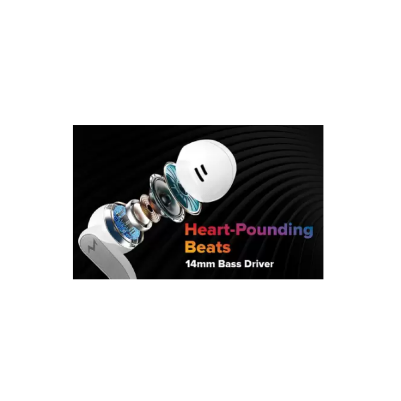 TEMPT Glider True Wireless Stereo with OxyAcoustics Pure Sound Technology Bluetooth Gaming Headset | White TEMPT Glider True Wireless Stereo with OxyAcoustics Pure Sound Technology Bluetooth Gaming Headset | White