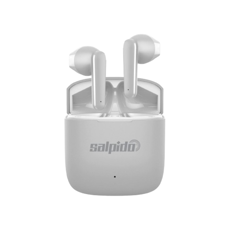 Salpido Earwaves S40 Earphone | Tws | In the Ear | Bluetooth | White Salpido Earwaves S40 Earphone | Tws | In the Ear | Bluetooth | White