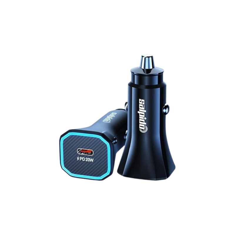 Salpido Compact PD Car Charger | 20W | GD WC19 Salpido Compact PD Car Charger | 20W | GD WC19