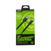 Salpido Ranger Braid Series | 25W | Type C To Lightning Data Cable | Black | SDC 20 C -L