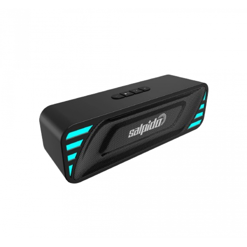 Salpido Party waves 205 Bluetooth Speaker | 7 W | Black