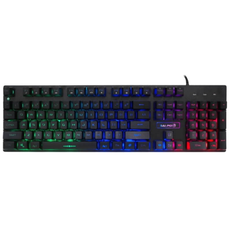 Salpido Sledgehammer 10 Gaming rainbow light keyboard | G-210 Salpido Sledgehammer 10 Gaming rainbow light keyboard | G-210