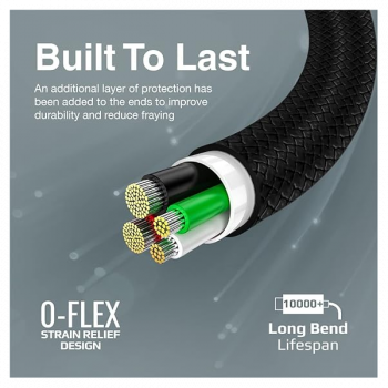 Promate Type-C Fast Charging Cable | 60W | Black | XCord-CC Promate Type-C Fast Charging Cable | 60W | Black | XCord-CC