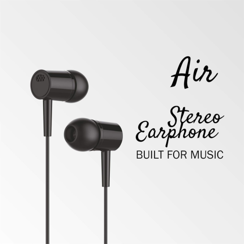 Hapi Pola Air Wired Headset | 3.5mm | Black Hapi Pola Air Wired Headset | 3.5mm | Black