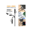 Veger 2 IN 1 USB Type C Cable | Black | VG12X Veger 2 IN 1 USB Type C Cable | Black | VG12X