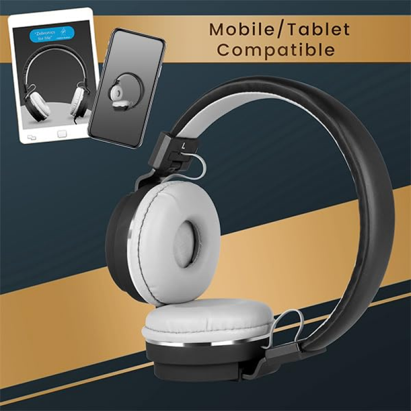Zebronics Zeb Storm Wired On Ear Headphone | 3.5mm Jack | Black Zebronics Zeb Storm Wired On Ear Headphone | 3.5mm Jack | Black