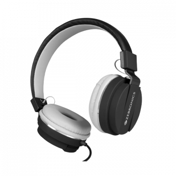 Zebronics Zeb Storm Wired On Ear Headphone | 3.5mm Jack | Black