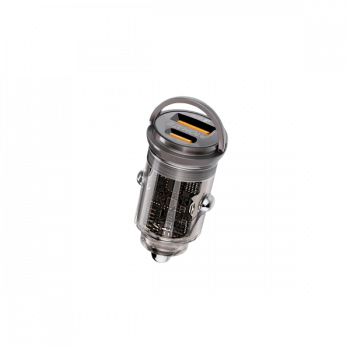 Promate  Compact Car Adapter with USB Type-C Power Delivery Port | 65W | Black