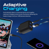 Promate Biplug-2 Dual USB Adapter | 25W | Black Promate Biplug-2 Dual USB Adapter | 25W | Black