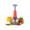 Blueberrys 650ml Food Chopper Manual Hand-Press Vegetable Chopper