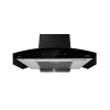 Pureflames MAX 90 Wall Mount Chimney | Black Pureflames MAX 90 Wall Mount Chimney | Black