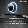 Faber Hood Ace Pro Wall Mounted Chimney | 3D | 90 cm | Black | HC PB FL BK