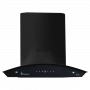 Pureflames Mist 60 Auto Clean Wall Mounted Chimney | 60 cm | Black