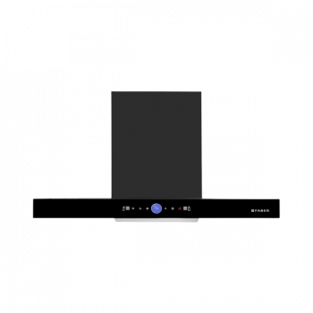 Faber Dazzle | Wall Mounted Chimney | Matte Black | BLDC FL HC BK 90