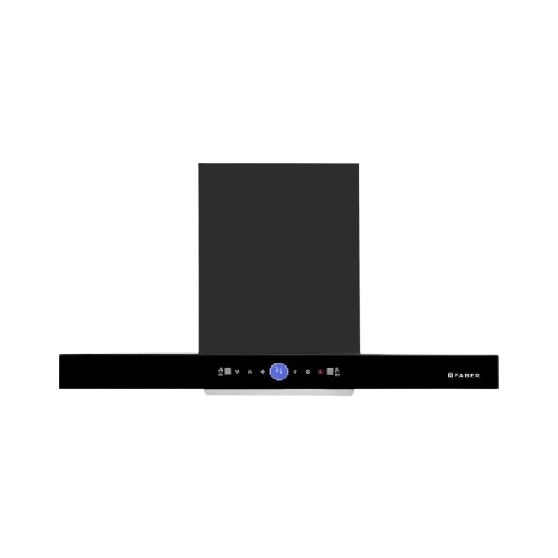Faber Dazzle | Wall Mounted Chimney | Matte Black | BLDC FL HC BK 90 Faber Dazzle | Wall Mounted Chimney | Matte Black | BLDC FL HC BK 90