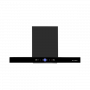 Faber Dazzle | Wall Mounted Chimney | Matte Black | BLDC FL HC BK 90