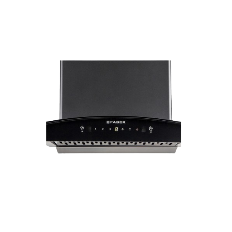 FABER Hood Polo | Wall Mounted Chimney | 1200 CMH | Black | IN HC SC BK 90 FABER Hood Polo | Wall Mounted Chimney | 1200 CMH | Black | IN HC SC BK 90