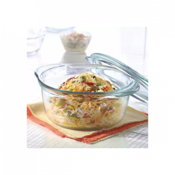 BOROSIL Deep Round Casserole | 1.2 L BOROSIL Deep Round Casserole | 1.2 L