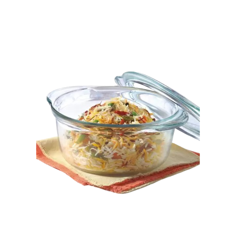 BOROSIL Deep Round Casserole | 1.75 L
